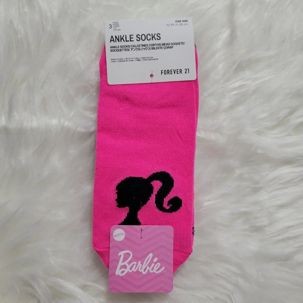 Barbie x Forever 21 Ankle Socks